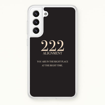 222 - Angel Numbers  - Angel Numbers Phone Case for Galaxy S22