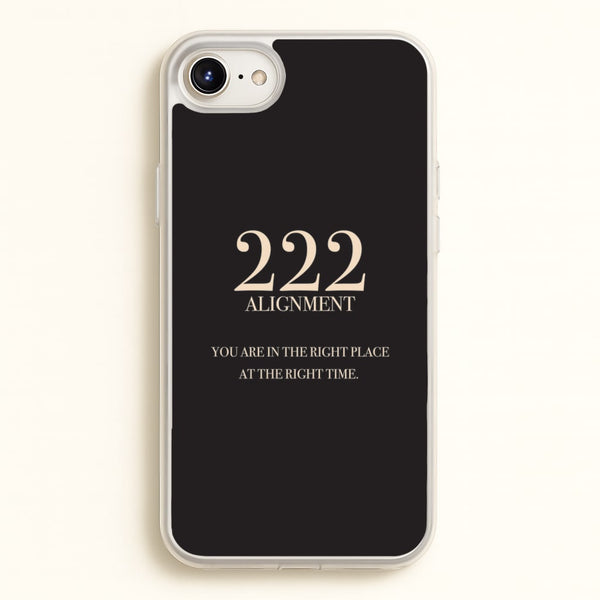 222 - Angel Numbers  - Angel Numbers Phone Case for iPhone 6 / 7 / 8 / SE