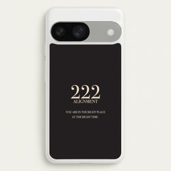 222 - Angel Numbers  - Angel Numbers Phone Case for Google Pixel 9 / 9 Pro