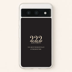 222 - Angel Numbers  - Angel Numbers Phone Case for Google Pixel 8a