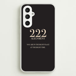 222 - Angel Numbers  - Angel Numbers Phone Case for Galaxy S23FE