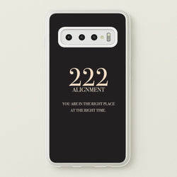 222 - Angel Numbers  - Angel Numbers Phone Case for Galaxy S10 Plus