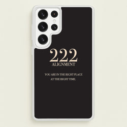 222 - Angel Numbers  - Angel Numbers Phone Case for Galaxy S22 Ultra