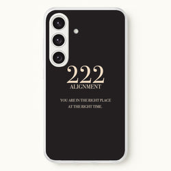 222 - Angel Numbers  - Angel Numbers Phone Case for Galaxy S24