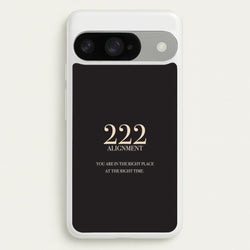 222 - Angel Numbers Phone Case for Google Pixel 10 / 10 Pro