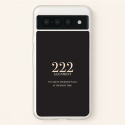 222 - Angel Numbers  - Angel Numbers Phone Case for Google Pixel 7 Pro