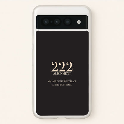 222 - Angel Numbers  - Angel Numbers Phone Case for Google Pixel 7 Pro