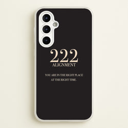 222 - Angel Numbers  - Angel Numbers Phone Case for Galaxy A54