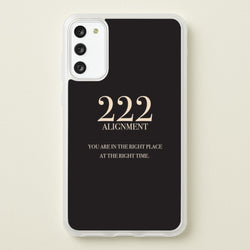 222 - Angel Numbers  - Angel Numbers Phone Case for Galaxy S20