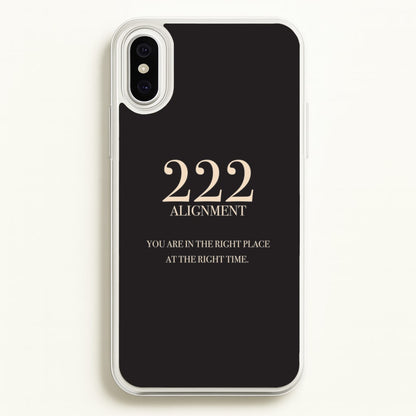 222 - Angel Numbers  - Angel Numbers Phone Case for iPhone XS Max