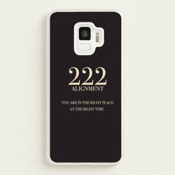 222 - Angel Numbers  - Angel Numbers Phone Case for Galaxy S9