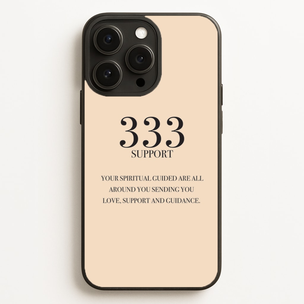 333 - Angel Numbers Phone Case