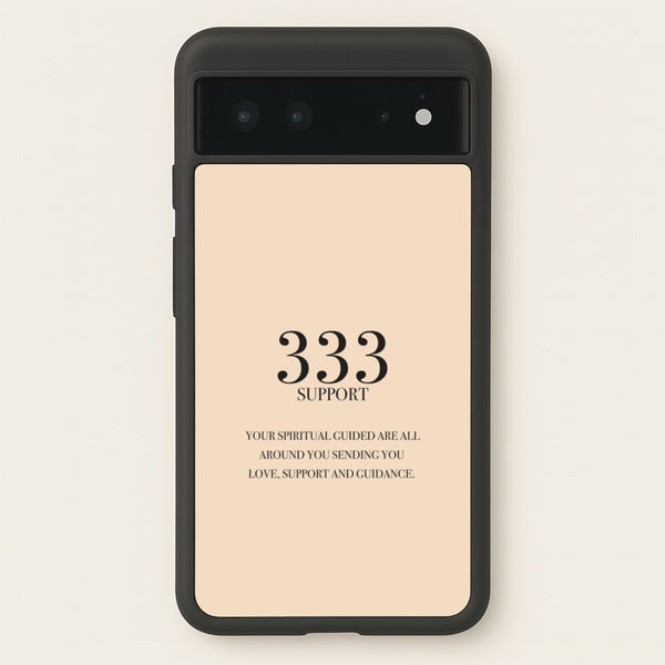 333 - Angel Numbers  - Angel Numbers Phone Case for Google Pixel 6