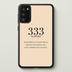 333 - Angel Numbers  - Angel Numbers Phone Case for Galaxy S20