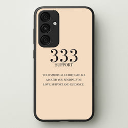 333 - Angel Numbers  - Angel Numbers Phone Case for Galaxy A55