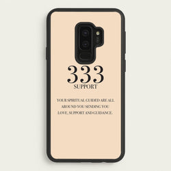 333 - Angel Numbers  - Angel Numbers Phone Case for Galaxy S9 Plus