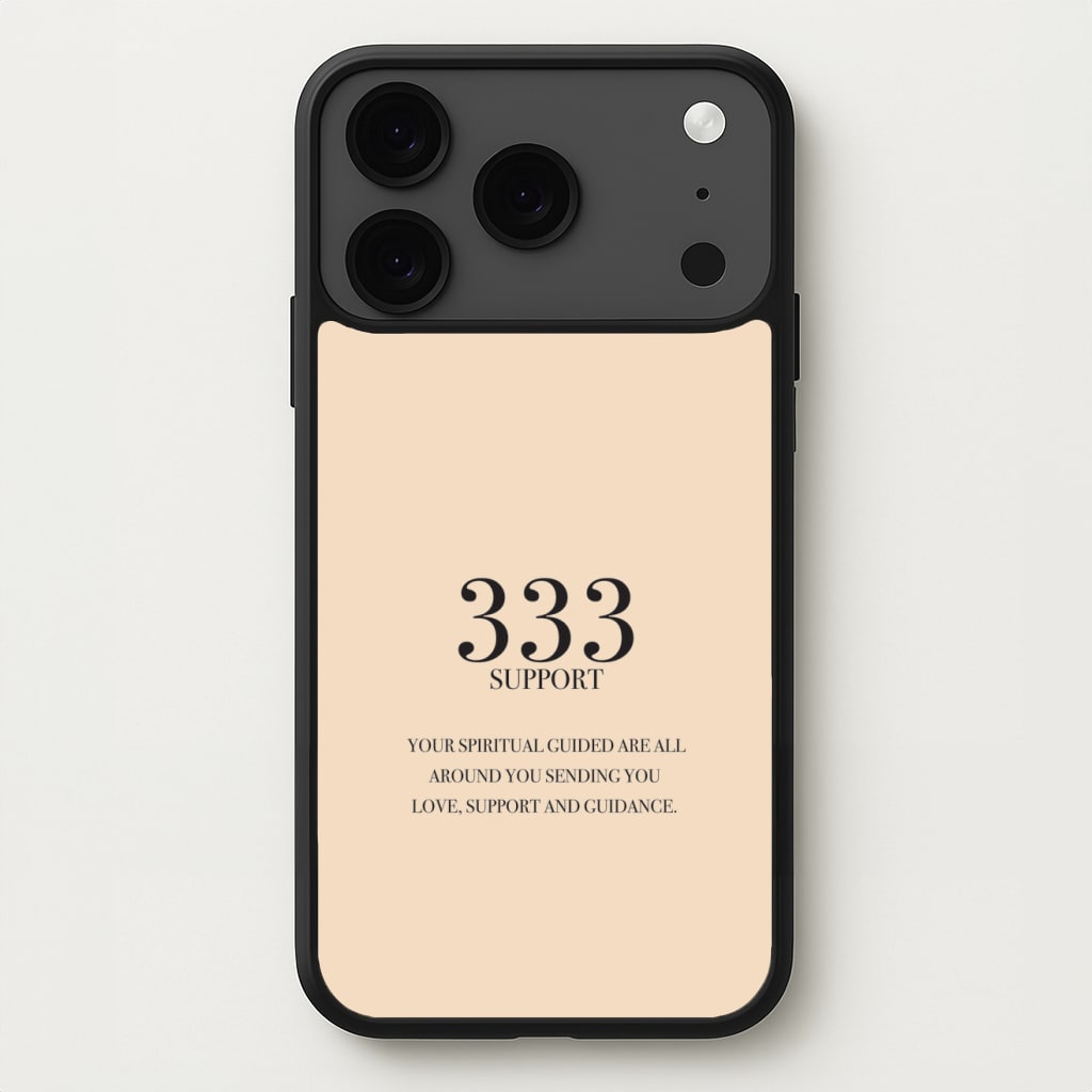 333 - Angel Numbers Phone Case for iPhone 17 Pro Max