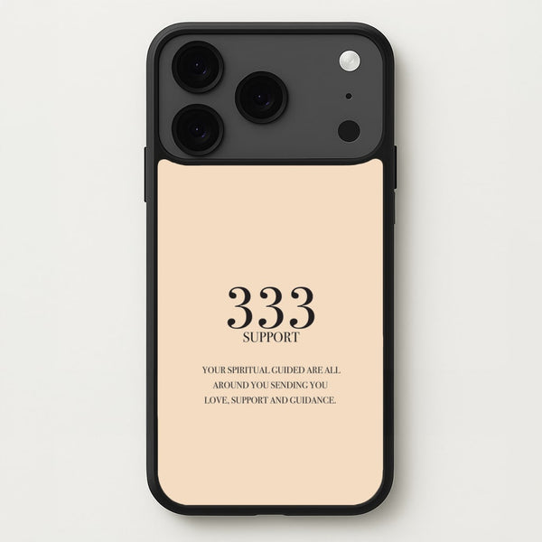 333 - Angel Numbers Phone Case for iPhone 17 Pro Max