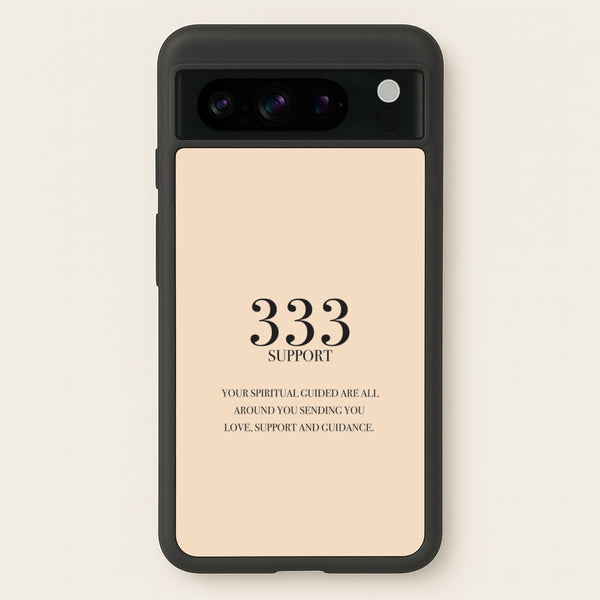333 - Angel Numbers  - Angel Numbers Phone Case for Google Pixel 8 Pro