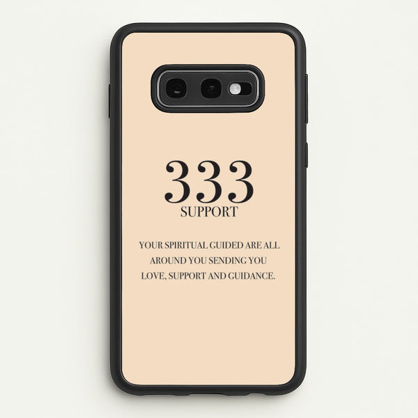 333 - Angel Numbers  - Angel Numbers Phone Case for Galaxy S10e