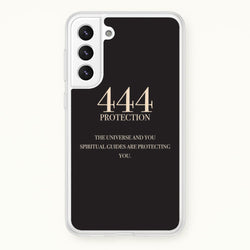 444 - Angel Numbers  - Angel Numbers Phone Case for Galaxy S21 Plus