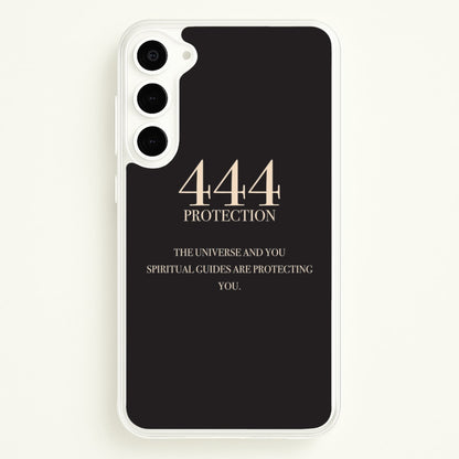 444 - Angel Numbers  - Angel Numbers Phone Case for Galaxy S23