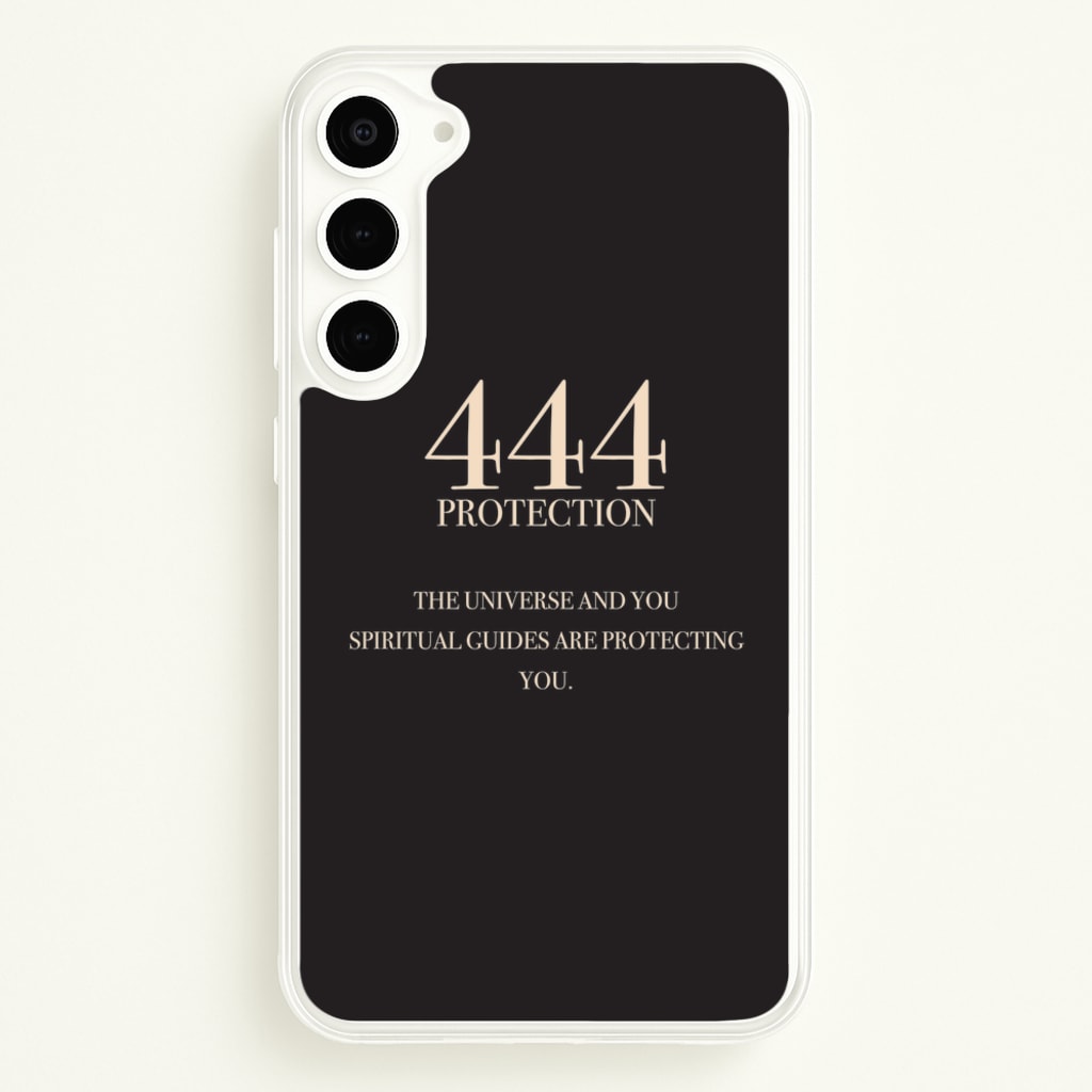 444 - Angel Numbers  - Angel Numbers Phone Case for Galaxy S23 Plus
