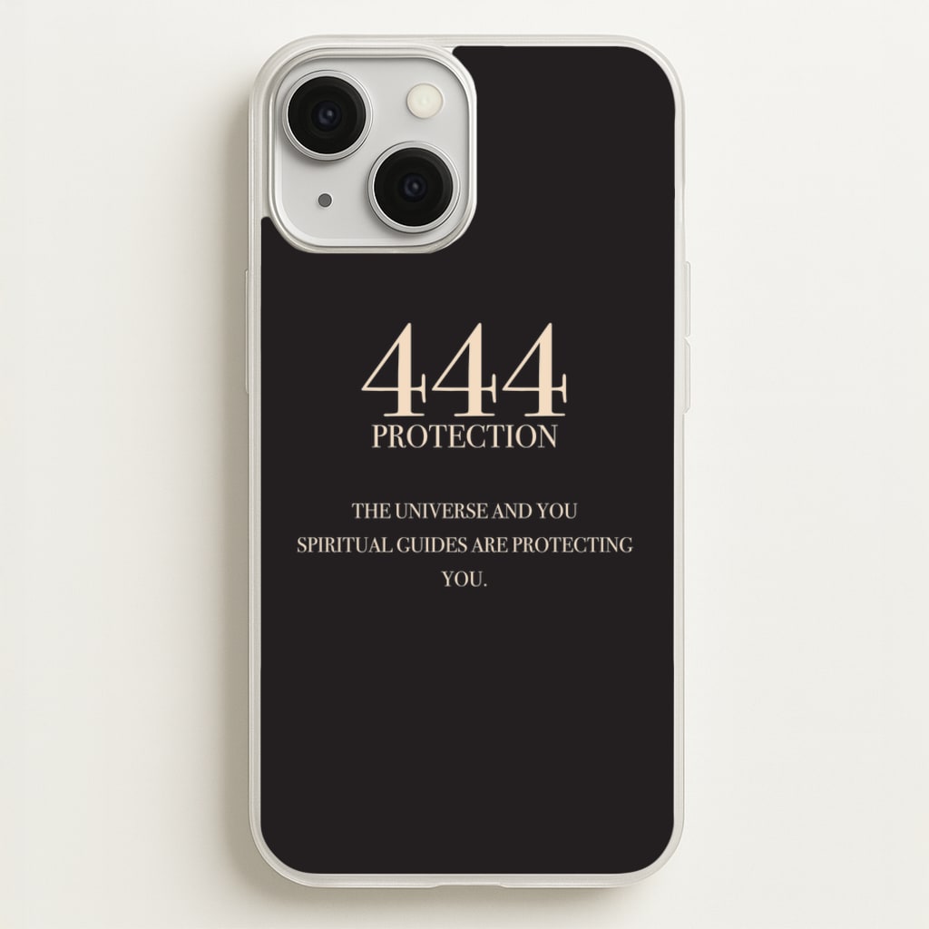 444 - Angel Numbers  - Angel Numbers Phone Case for iPhone 13 Mini