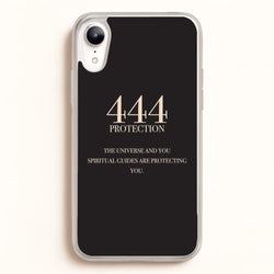 444 - Angel Numbers  - Angel Numbers Phone Case for iPhone XR