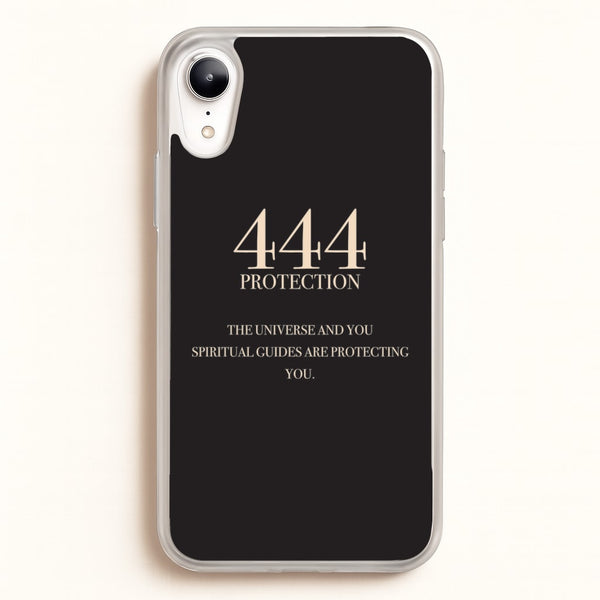 444 - Angel Numbers  - Angel Numbers Phone Case for iPhone XR