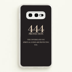444 - Angel Numbers  - Angel Numbers Phone Case for Galaxy S10e