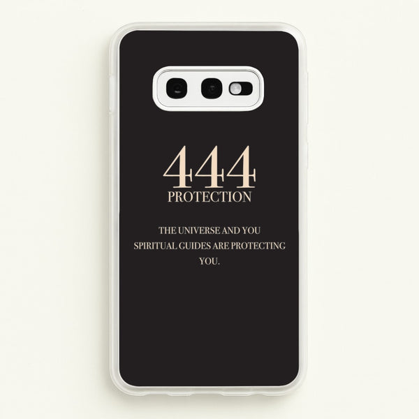444 - Angel Numbers  - Angel Numbers Phone Case for Galaxy S10e
