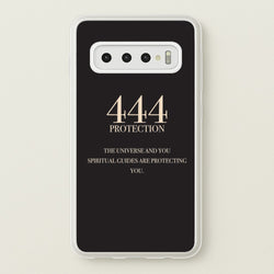 444 - Angel Numbers  - Angel Numbers Phone Case for Galaxy S10 Plus