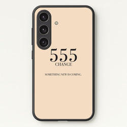 555 - Angel Numbers  - Angel Numbers Phone Case for Galaxy S25 Plus