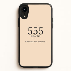555 - Angel Numbers  - Angel Numbers Phone Case for iPhone XR