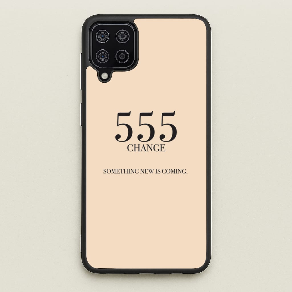 555 - Angel Numbers  - Angel Numbers Phone Case for Galaxy A12