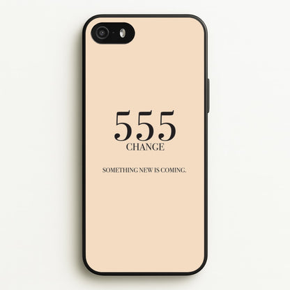 555 - Angel Numbers  - Angel Numbers Phone Case for iPhone 5 / 5s / SE 2016
