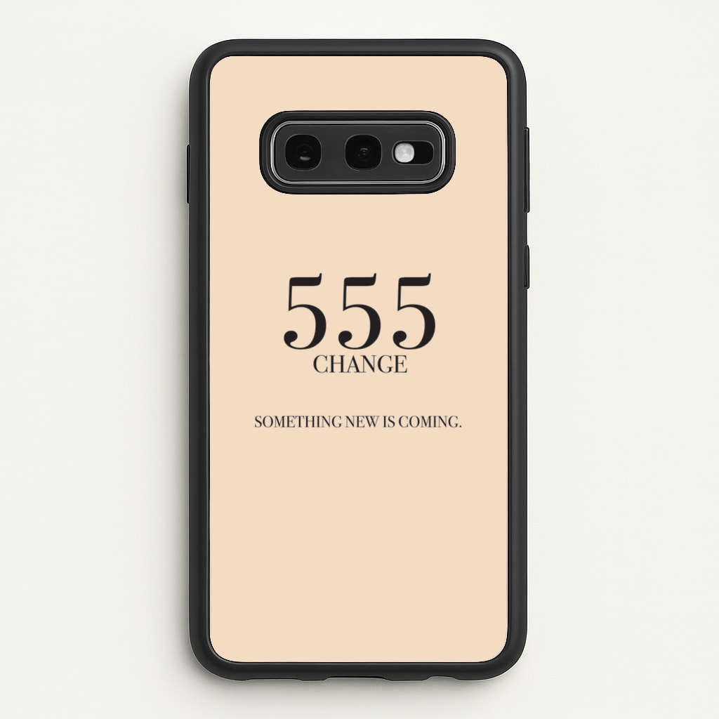 555 - Angel Numbers  - Angel Numbers Phone Case for Galaxy S10e