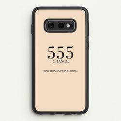 555 - Angel Numbers  - Angel Numbers Phone Case for Galaxy S10e