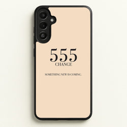 555 - Angel Numbers  - Angel Numbers Phone Case for Galaxy A36