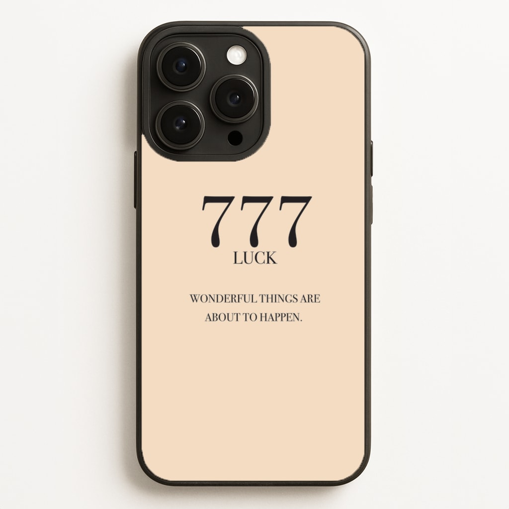 777 - Angel Numbers Phone Case