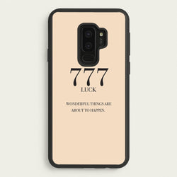 777 - Angel Numbers  - Angel Numbers Phone Case for Galaxy S9 Plus