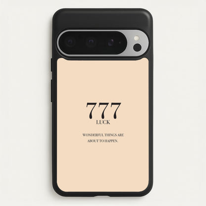 777 - Angel Numbers  - Angel Numbers Phone Case for Google Pixel 9 Pro XL