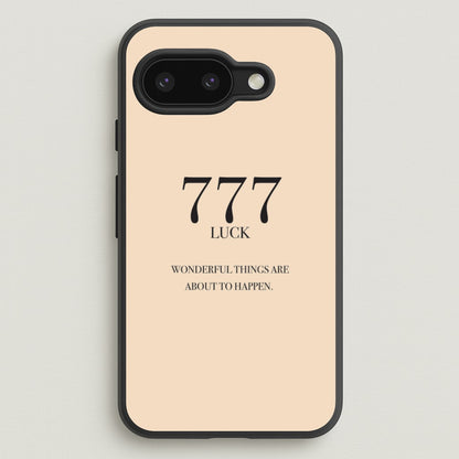 777 - Angel Numbers  - Angel Numbers Phone Case for Google Pixel 9a