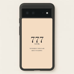 777 - Angel Numbers  - Angel Numbers Phone Case for Google Pixel 6