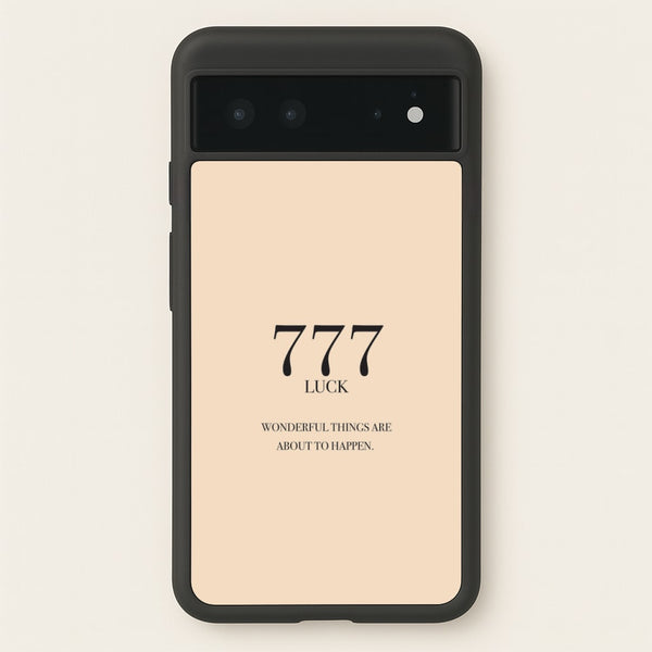 777 - Angel Numbers  - Angel Numbers Phone Case for Google Pixel 6