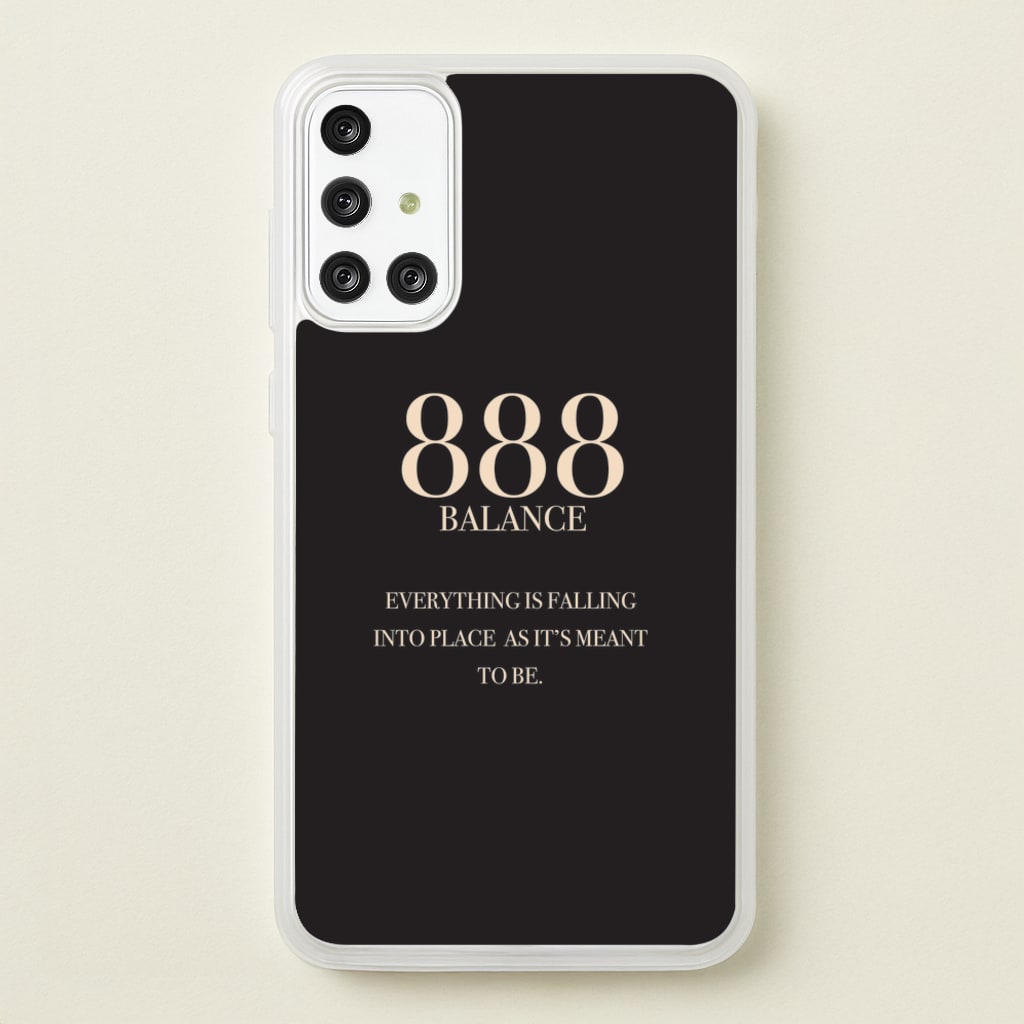 888 - Angel Numbers  - Angel Numbers Phone Case for Galaxy A71