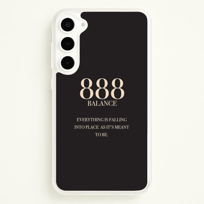 888 - Angel Numbers  - Angel Numbers Phone Case for Galaxy S23 Plus