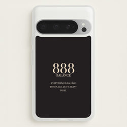 888 - Angel Numbers  - Angel Numbers Phone Case for Google Pixel 9 Pro XL