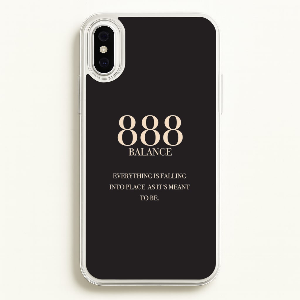 888 - Angel Numbers  - Angel Numbers Phone Case for iPhone XS Max